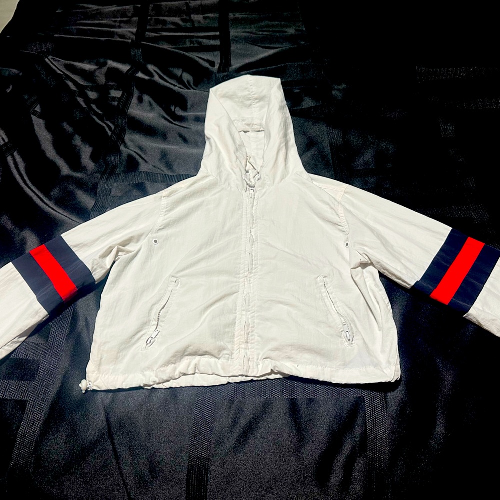 Crop top training jacket